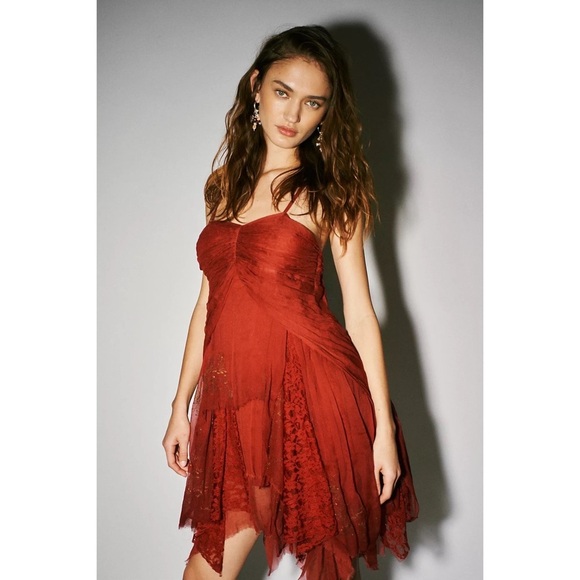 NWT Free People X Brenda Knight Mini Ophelia Dress - Picture 13 of 16